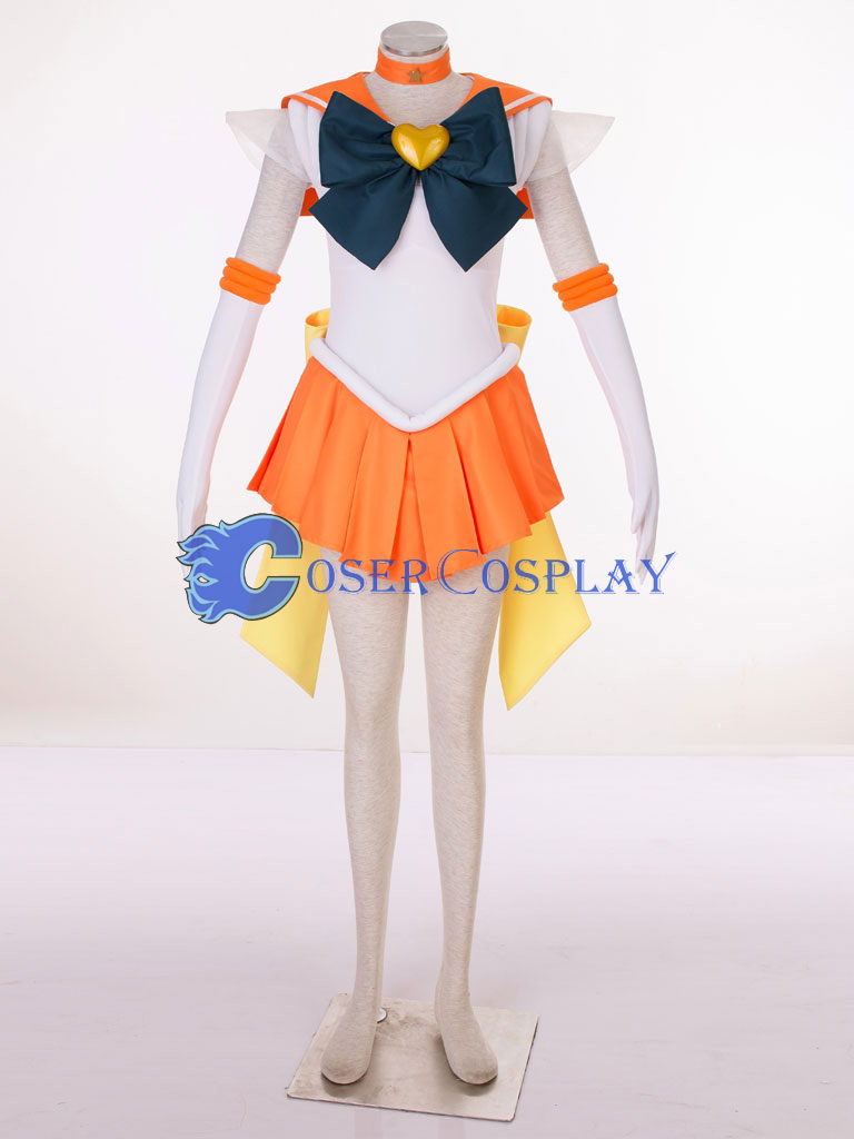 Sailor Moon Crystal Sailor Venus Minako Aino Cosplay Costume